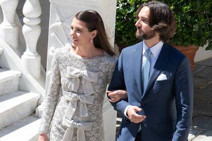 La nieta de Grace Kelly se casó con Dimitri Rassam, un productor de cine francés