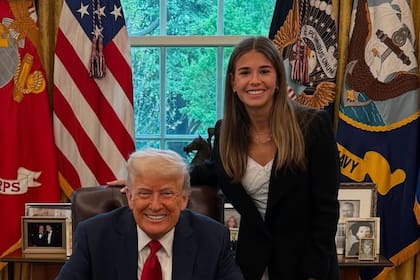 La nieta del presidente cumplió 18 años recientemente y tiene presencia en redes como golfista amateur