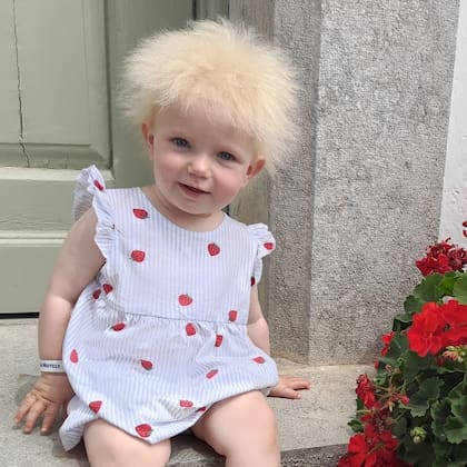 La niña conquistó a todos en Instagram (Foto: Instagram/@laylas_locks)