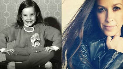 ¡La niña de la foto es Alanis Morissette!