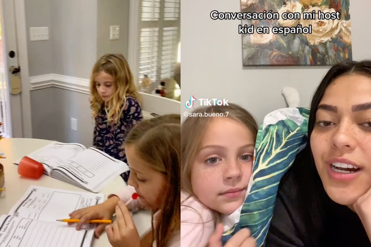La niñera intentó enseñarles español a los niños que cuida y el resultado fue muy gracioso