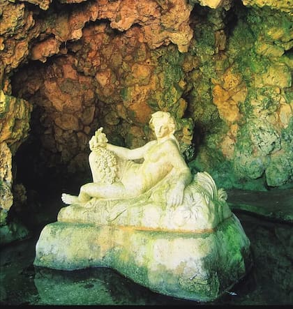 La ninfa Sequana en el nacimiento del río Sena.