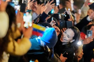 Un triángulo complejo: María Corina Machado, Delcy Rodríguez y Trump