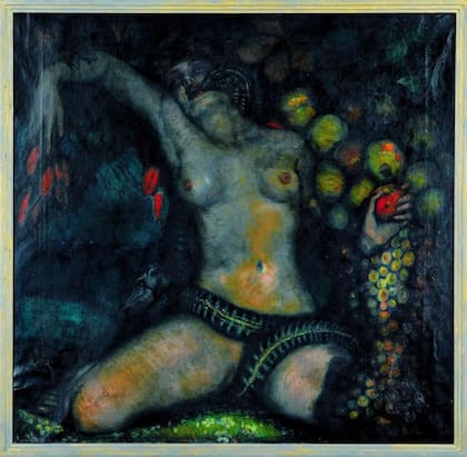 "La noche de Eva", 1929. Encontrado en la colección de la Fundación Suñol, Barcelona
