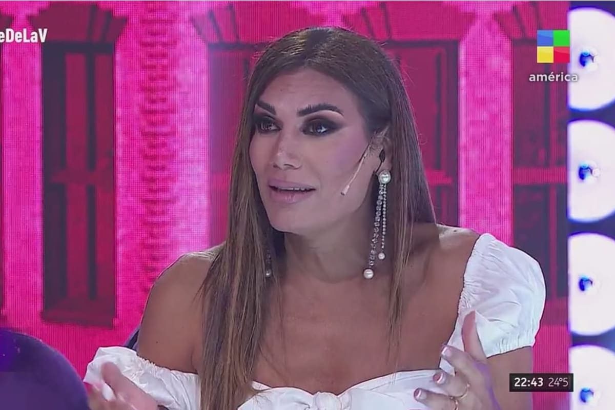 La noche de la V: Florencia de la V volvió a la televisión