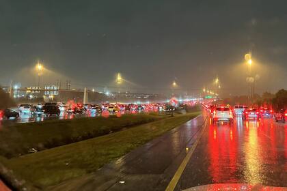La noche del miércoles, los habitantes de Miami tuvieron fuertes lluvias