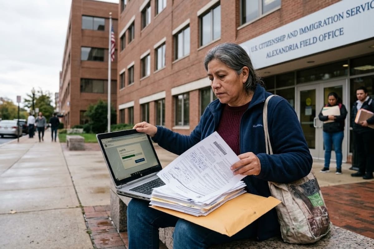 La norma del Uscis permite una exención al trámite digital a través del Formulario I-936