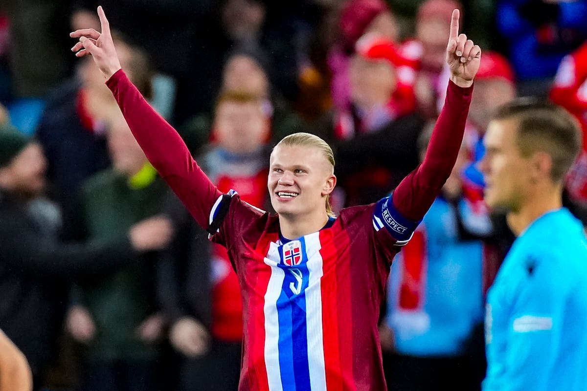 la Noruega de Erling Haaland juega frente a Estonia