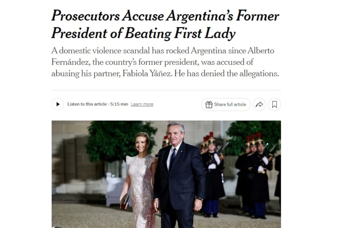 La nota de The New York Times.