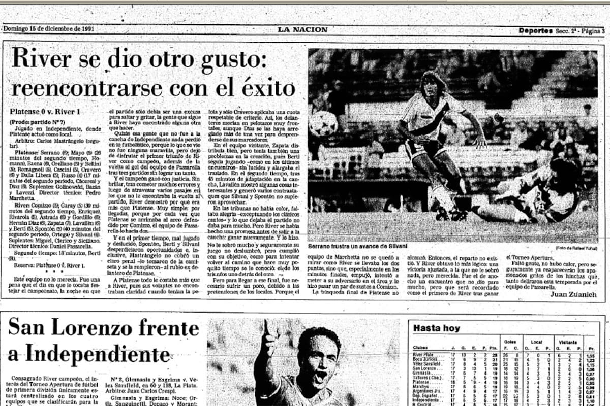 La nota del día que debutó el Burrito