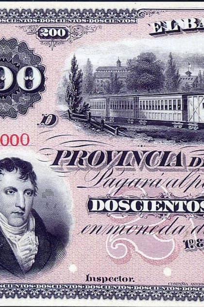 La nota metálica era un billete que circulaba como moneda corriente entre 1867 y 1876, pero era una cuasimoneda