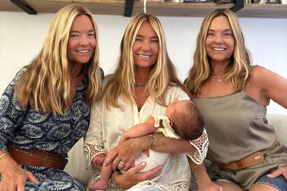 La noticia del nacimiento la compartió en sus redes sociales la mamá de Sonia, la trilliza María Emilia, que está encantada con su nieta. En total, las Trillis tienen veintiún nietos, pero
Eugenia (a la izquierda de la imagen) reveló en el mismo video que se viene el número veintidós… “El cuento de nunca acabar”, dijeron, entre risas