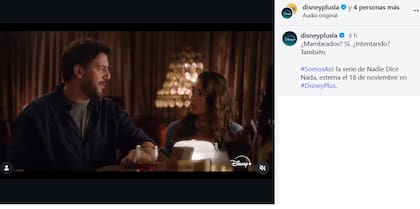 La noticia fue dada a conocer mediante las redes sociales de la plataforma y del ciclo de streaming (Foto: Captura Instagram/@disneyplusla)
