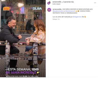 La noticia revolucionó a los fanáticos del magazine que se transmitió durante diez años en la pantalla de Telefe (Foto: Captura Instagram/@seriaincreible_)