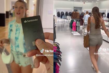 La novia del tiktoker mexicano festejó su original premios tras la victoria argentina del sábado