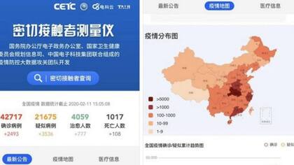 La nueva aplicación china puede accederse desde apps como WeChat o Alipay