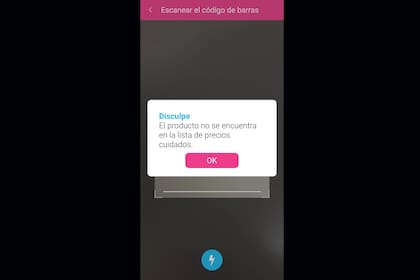 La nueva app de Precios Cuidados permite escanear los productos a través de los códigos de barra