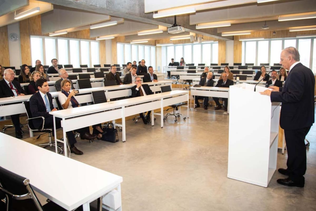 La nueva aula de la UTDT