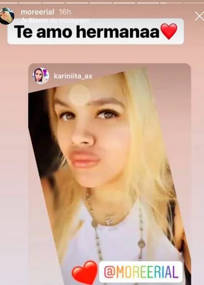La nueva boca de More Rial