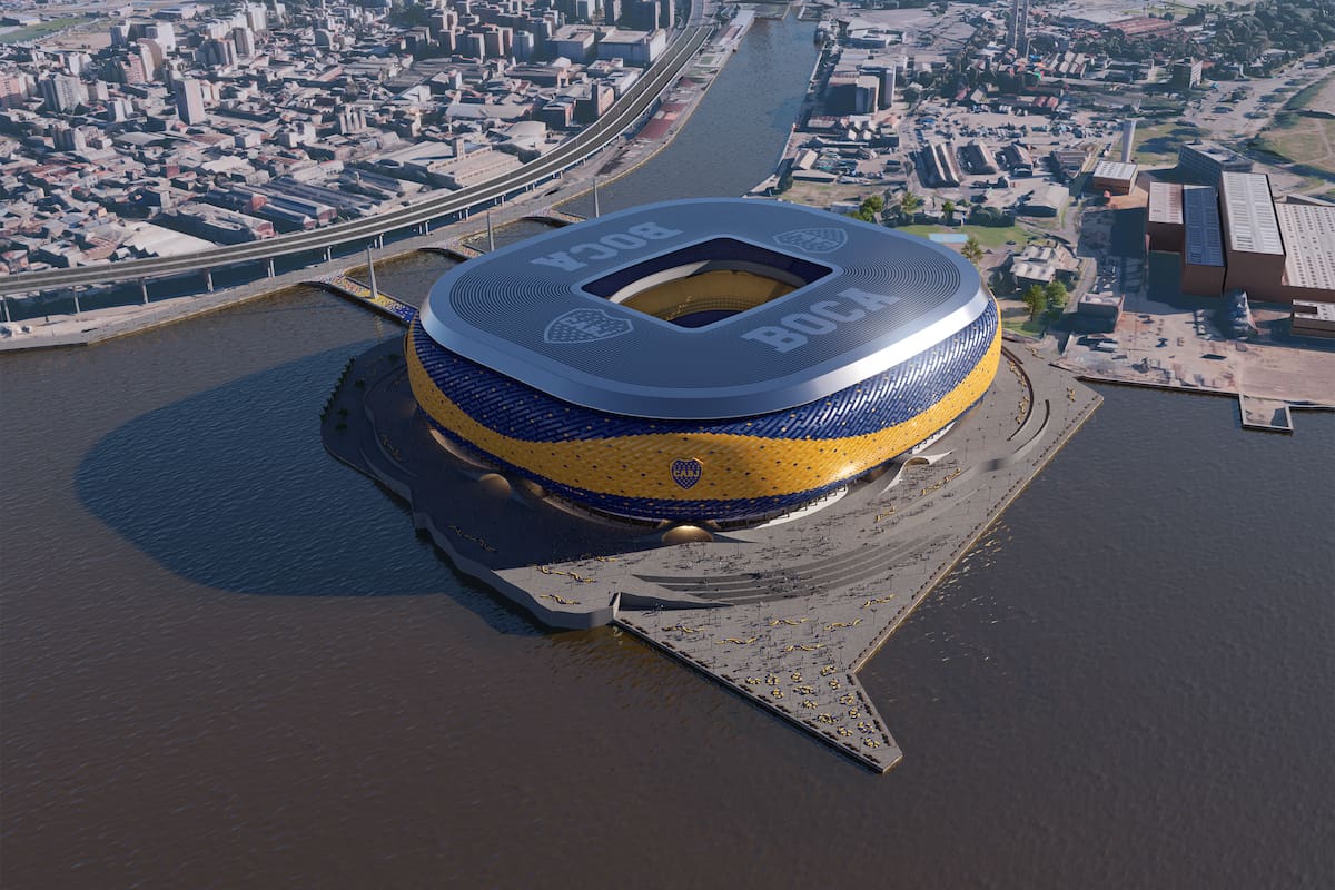 La nueva Bombonera podría construirse en la Isla Demarchi, donde en el pasado funcionó la Ciudad Deportiva de Boca Juniors