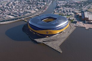 La nueva Bombonera podría construirse en la Isla Demarchi, donde en el pasado funcionó la Ciudad Deportiva de Boca Juniors