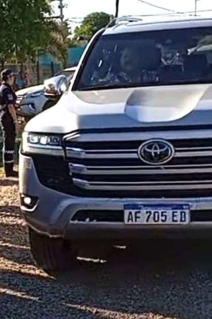 La nueva camioneta de Gildo Insfrán