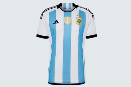 La nueva camiseta de la Selección con las tres estrellas