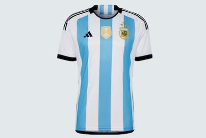 La nueva camiseta de la Selección con las tres estrellas