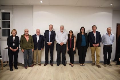 La nueva comisión directiva de Barbechando que fue oficializada este miércoles