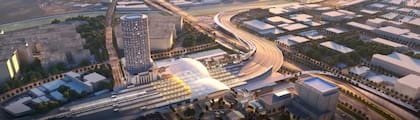 La nueva estación será el núcleo del tren de alta velocidad del estado