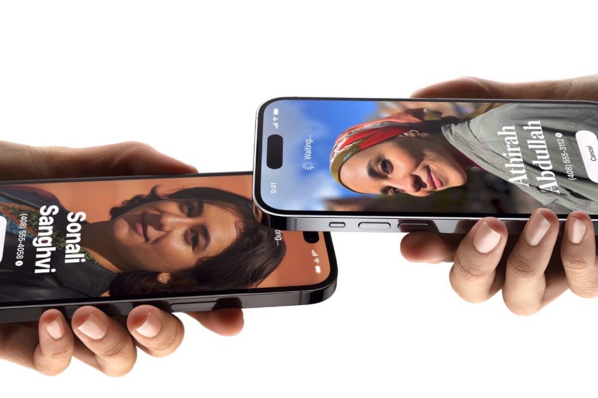 La nueva función de Apple, NameDrop, alertó a las autoridades de Estados Unidos