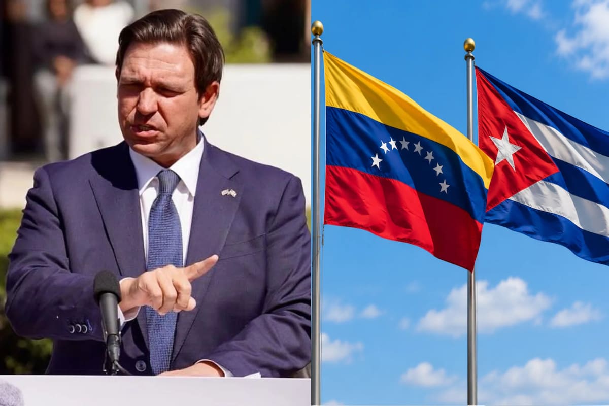 La nueva ley de Florida firmada por Ron DeSantis que establece prohibiciones para venezolanos y cubanos