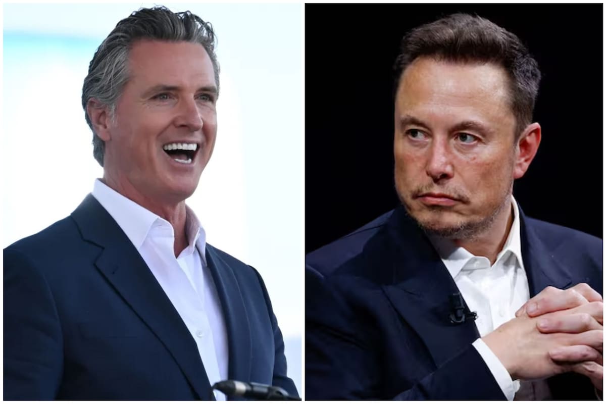 La nueva ley firmada por el gobernador de California, Gavin Newsom, provoca la reacción de Elon Musk a través de las redes sociales