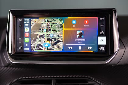 La nueva pantalla de 10,25" del Peugeot 208 Roadtrip