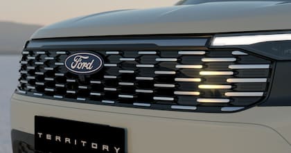 La nueva parrilla del Ford Territory