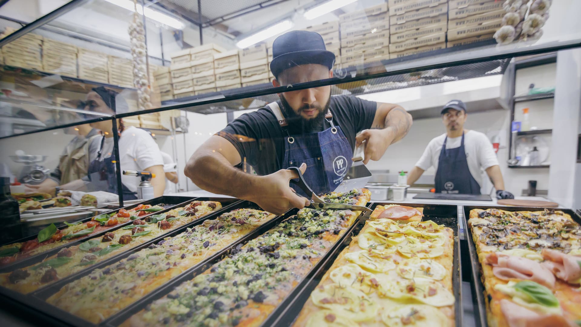 La nueva propuesta de Pizza Paradiso: pizza al paso.