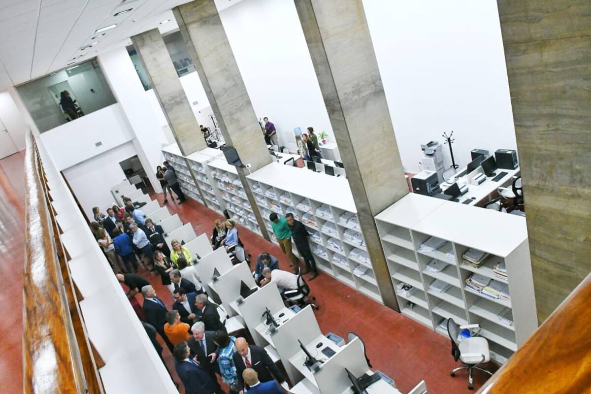 La nueva sede de la Dirección Provincial de Personas Jurídicas, en La Plata