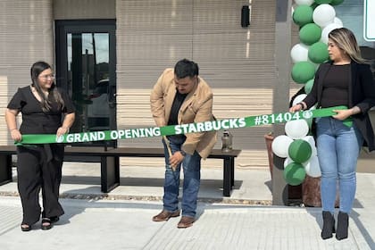 La nueva sede de Starbucks en Brownsville, Texas
