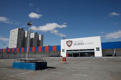 La nueva sede del Club San Lorenzo, en Almagro; allí funcionaba un hipermercado