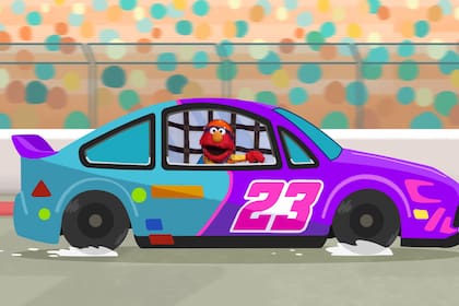 La nueva temporada de "Sesame Street": Bubba Wallace, Netflix y muchas gallinas