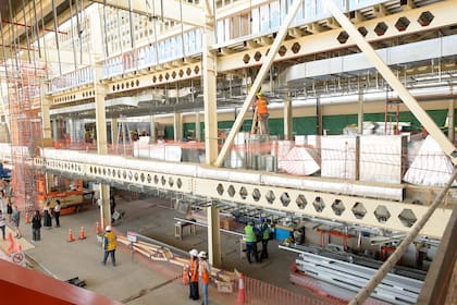 La nueva terminal de Salta tiene un grado de avance del 50%