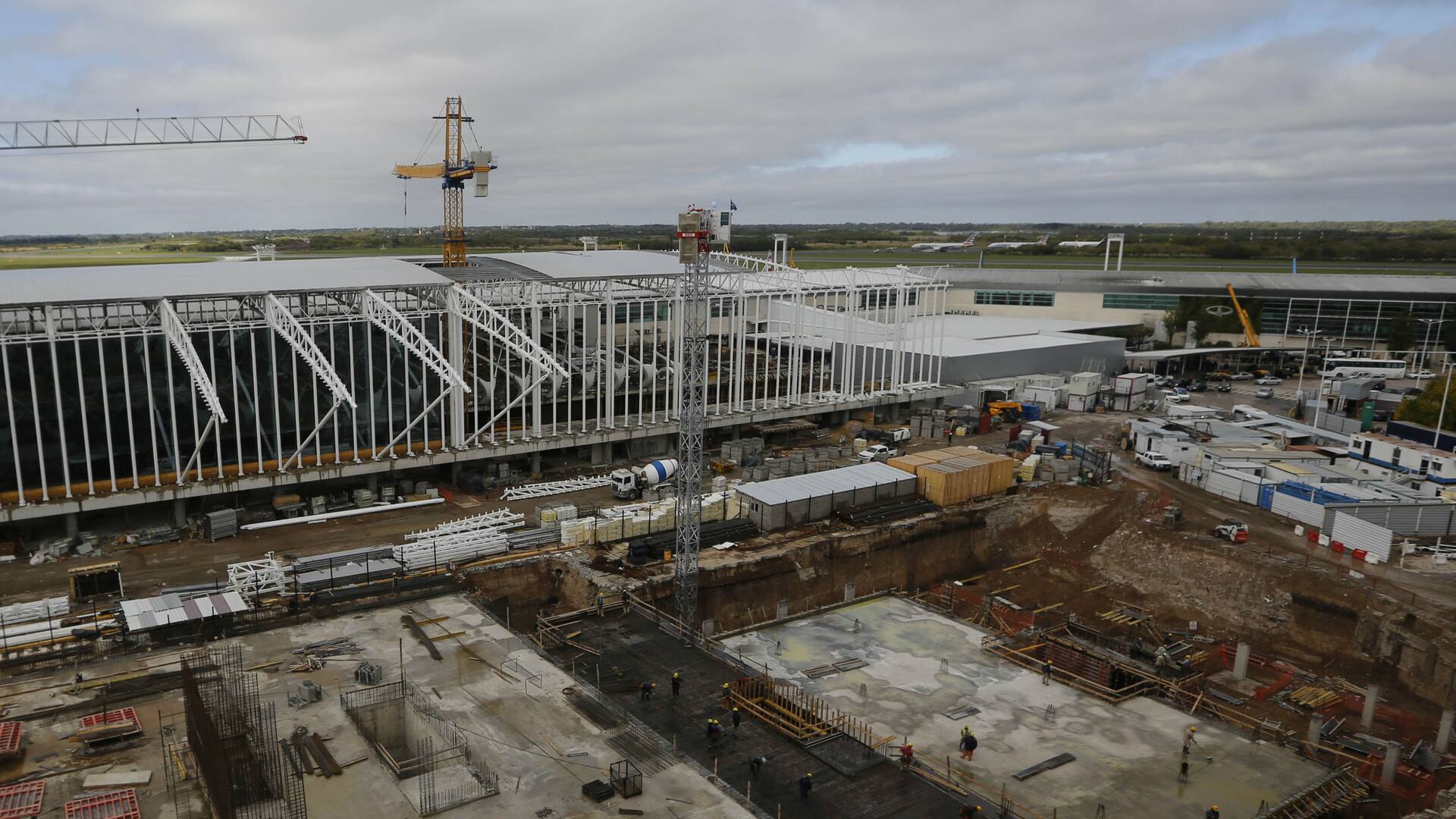 La nueva terminal tendrá 48 mil metros cuadrados y es tres veces más grande que la actual terminal A