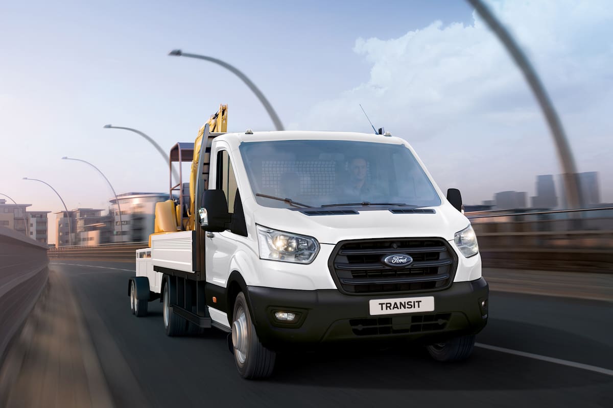 La nueva versión Chasis del Ford Transit