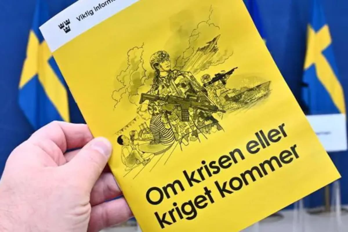 La nueva versión del manual de Suecia debía llegar a los ciudadanos a partir del lunes