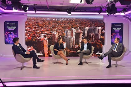 "La 'nueva Zona Norte' y hacia dónde va el mercado suburbano", Maximiliano D'Aria (D'Aria Propiedades), Carla Quiroga (LA NACION), Esteban Edelstein Pernice (Castex) y Carlos Lostri (Narvaez)
