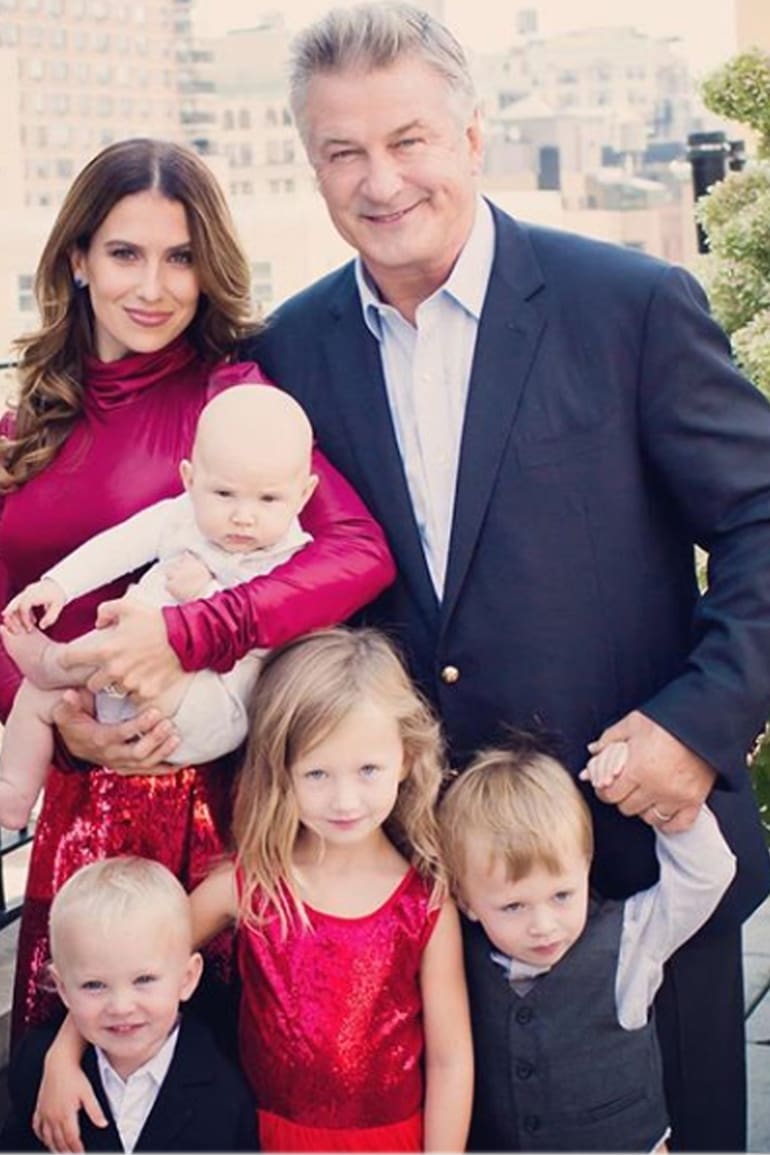 La numerosa familia de Alec Baldwin