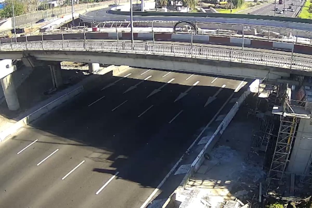 La obra de ampliación del puente Labruna