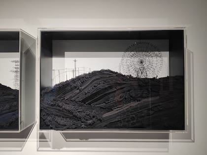 La obra de Takahiro Iwasaki. "El uso singular del color negro connota el mundo de la pintura tradicional con tinta"