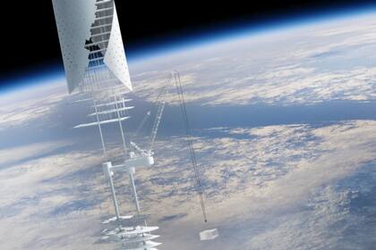 La obra diseñada por Clouds AO ha sido llamada “Analemma Tower”.