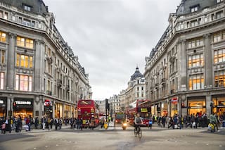 La emblemática Oxford Street de Londres se volvió peatonal